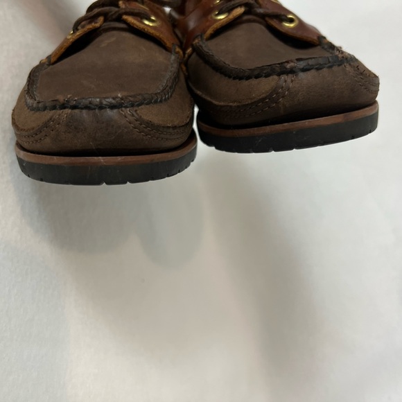 Harbour HC Size 7 1/2D Leather Boat Shoes - Picture 9 of 15